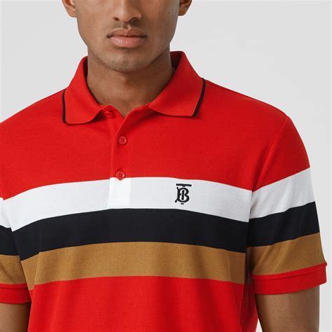 burberry men's striped red rugby|burberry clothing website.